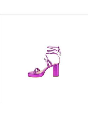Schutz Lunah Platform Women's Sandal Purple Size 6